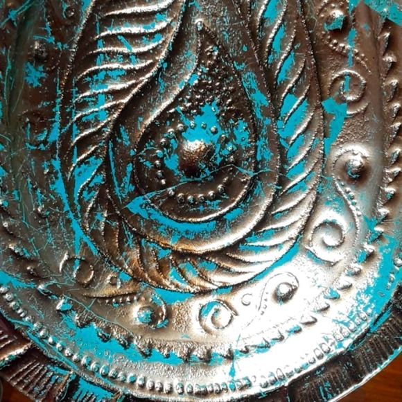 Tear Drop Glass Tray 16×10in. - Picture 2 of 10